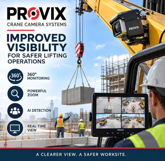 Provix Crae Camera Systems for Improved Visibility and safer operations